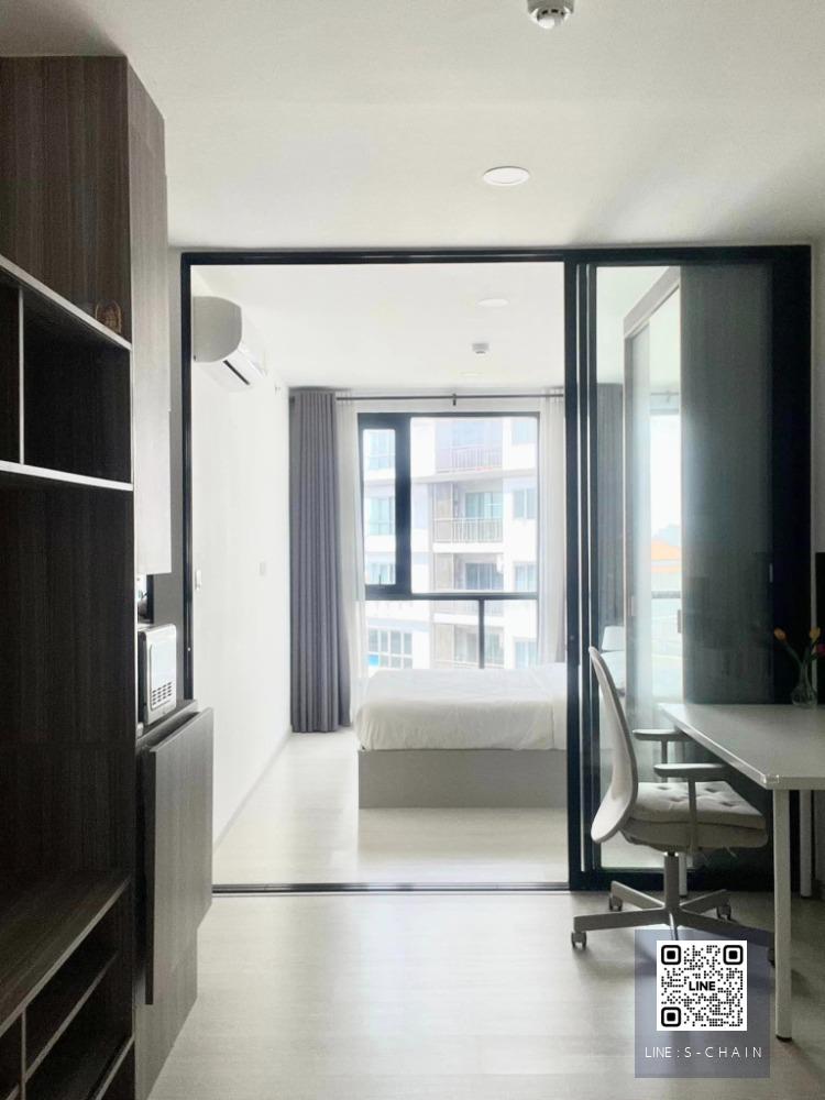 🎉🌈FOR RENT>> Knightsbridge Phaholyothin - Imterchange>> ชั้น 10 อาคาร A ขนาดห้อง 35.6 ตร.ม.ระเบียงหันไปทางทิศใต้ กลางวันไม่ร้อน วิวรถไฟฟ้า #LV-MO764
