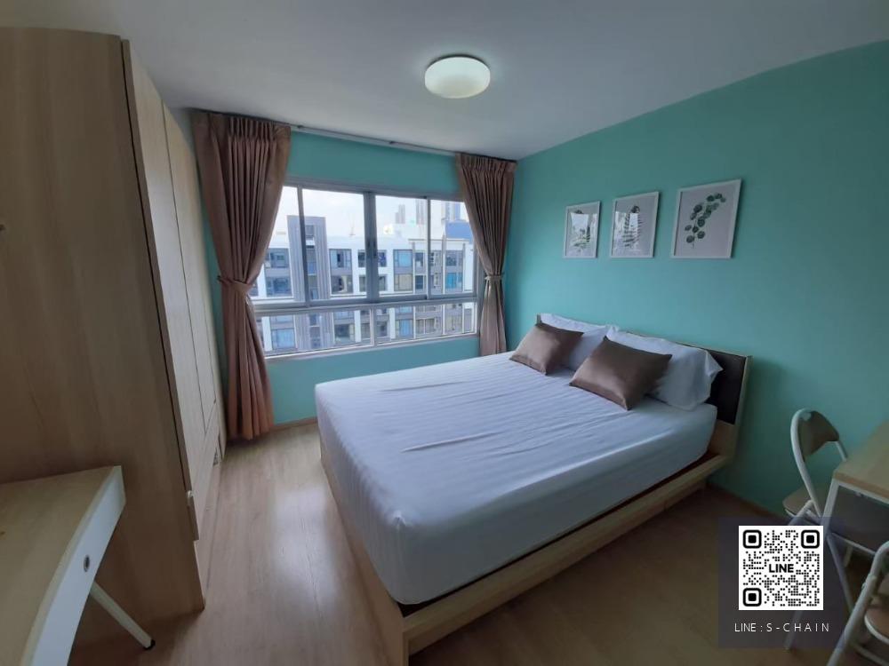 🌈❄️FOR RENT>> Elio Del Ray Sukhumvit 64>> ส่วนกลางสวยและใหญ่มาก ห่างจาก BTS ปุณณวิถี 600 เมตร ชั้น 8 ตึก B เฟอร์นิเจอร์ พร้อมเครื่องใช้ไฟฟ้าครบ พร้อมอยู่#LV-MO675