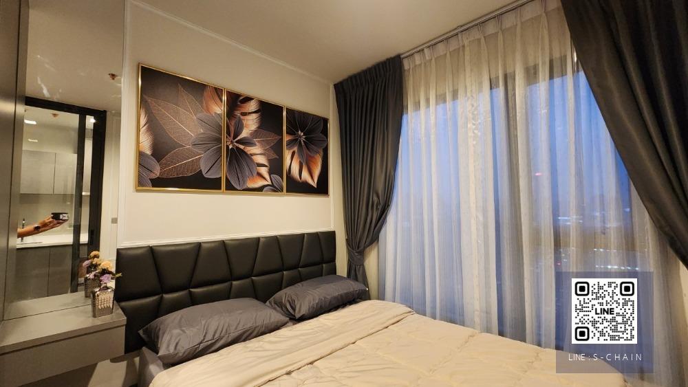 FOR RENT>> Life Asoke Hype>>  ชั้น 19 เฟอร์นิเจอร์ตกแต่งครบ ใกล้ MRT พระราม 9 Airport Link มักกะสัน #LV-MO229