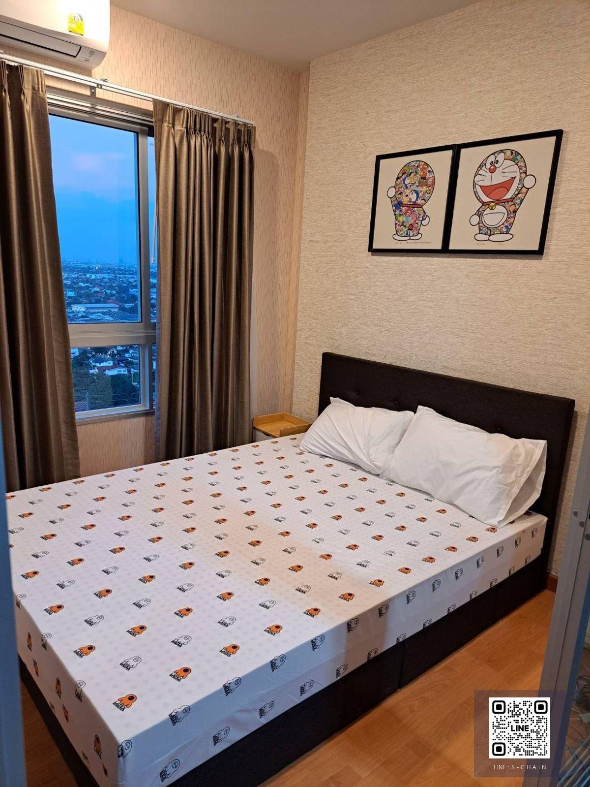 FOR RENT 📢The President Sukhumvit - Samutprakan 🌟ชั้น 22 ขนาดห้อง 27 ตร.ม เฟอร์นิเจอร์พร้อมเครื่องใช้ไฟฟ้าครบ เดินทางสะดวก ติด BTS แพรกษา  #LV-MO1693