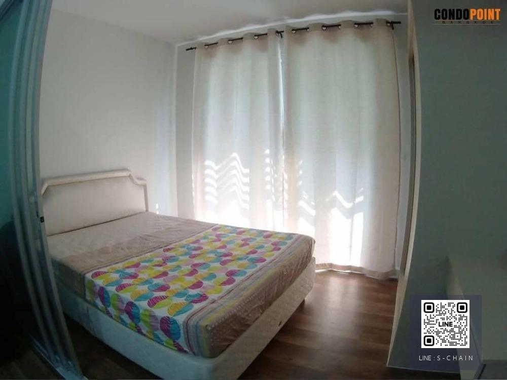 FOR RENT>> A Space ME Sukhumvit 77>> ห้องใหม่ ตกแตค่งพร้อมอยู่ ห้องนอนวิวสระน้ำ ชั้น 2 ตึก A ใกล้ BTS อ่อนนุช #LV-MO178