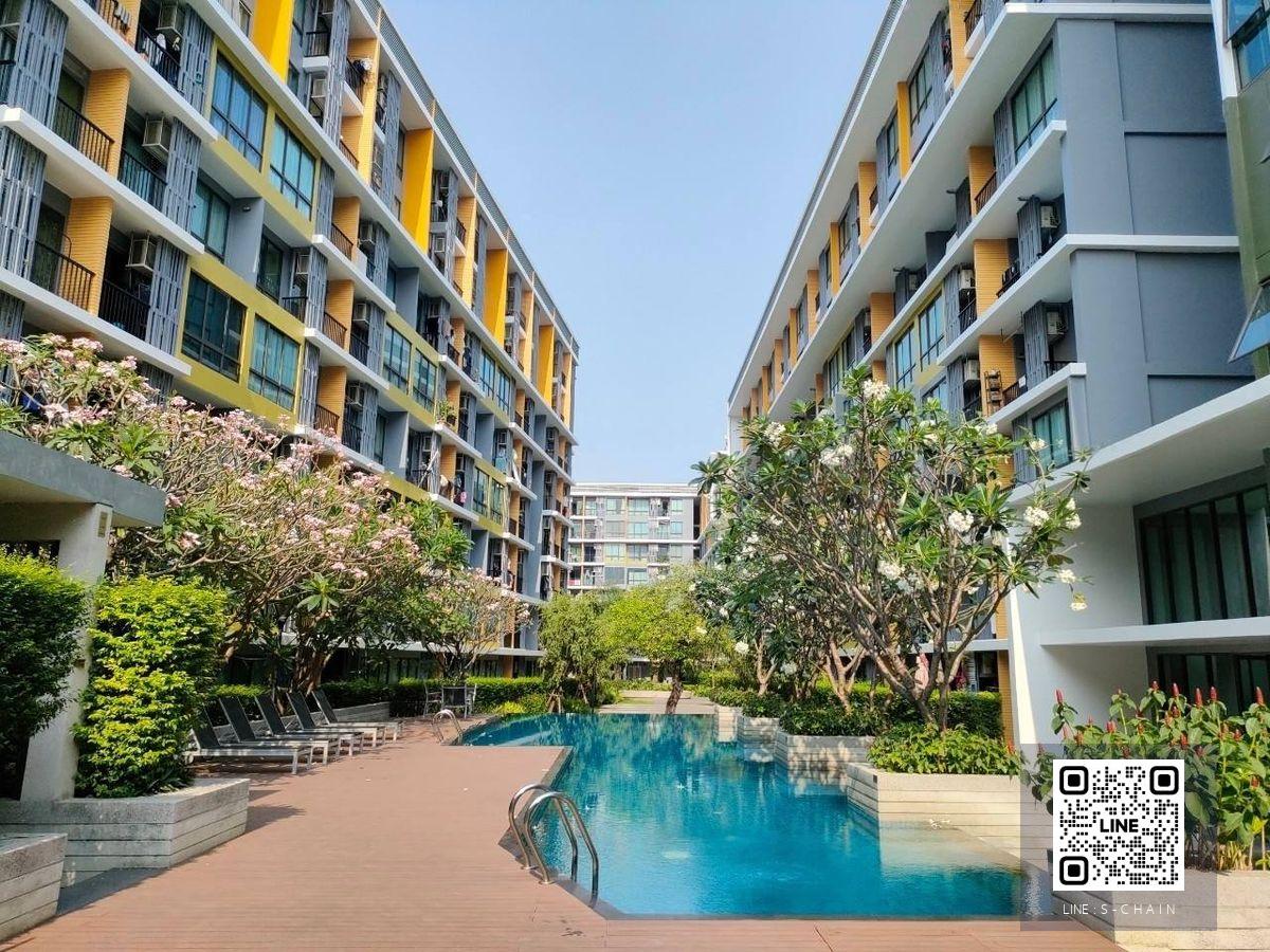 FOR RENT 🍀I Condo Sukhumvit 103 🌺ตึก A ชั้น 3 ขนาด 30 ตร.ม. เฟอร์นิเจอร์ Built-in ใกล้ รถไฟฟ้าสายสีเหลือง สถานีศรีอุดม #LV-MO1711