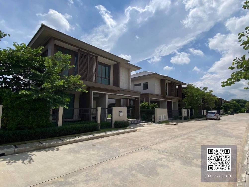 FOR RENT>> บ้านเดี่ยว หมู่บ้านบุราสิริ กรุงเทพกรีฑา>> 4 ห้องนอน ใกล้โรงเรียนนานาชาติ Brighton College #LV-MO409