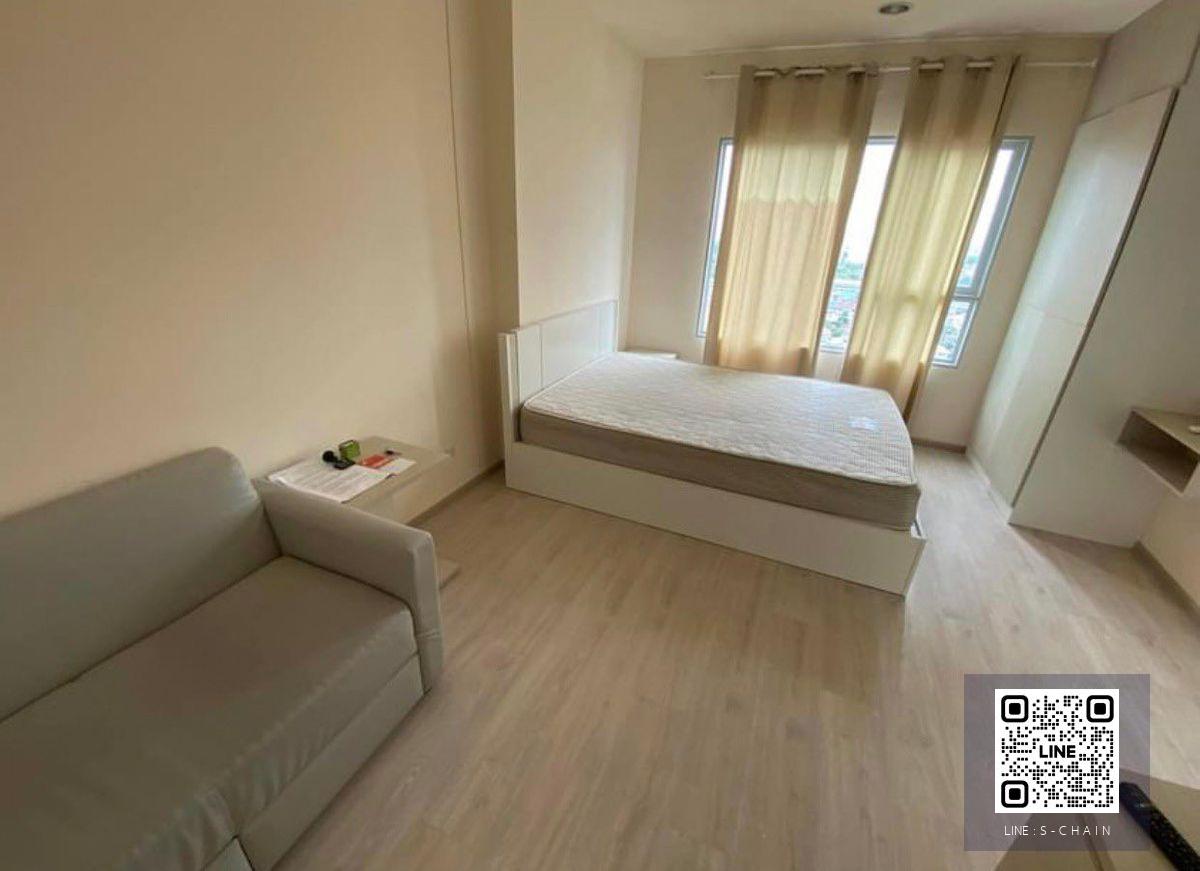 FOR RENT>> Aspire Ratchada - Wongsawang>> ใกล้ MRT วงศ์สว่าง ห้อง Studio ชั้น 17 เฟอร์นิเจอร์ครบ #LV-MO1810