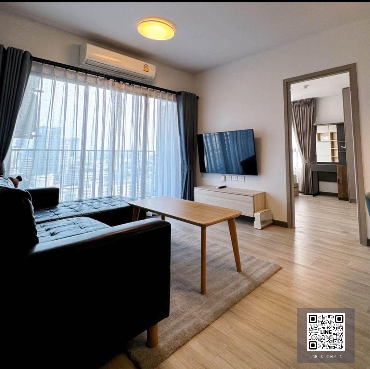 📢FOR RENT>> I Deo Sukhumvit 93 🎉ใกล้ BTS บางจาก เพียง 15 เมตร ห้องสวย 2 ห้องนอน ชั้น 15++ ทิศเหนือ ลมดี วิวเมือง มีอ่างอาบน้ำ #LV-MO1841