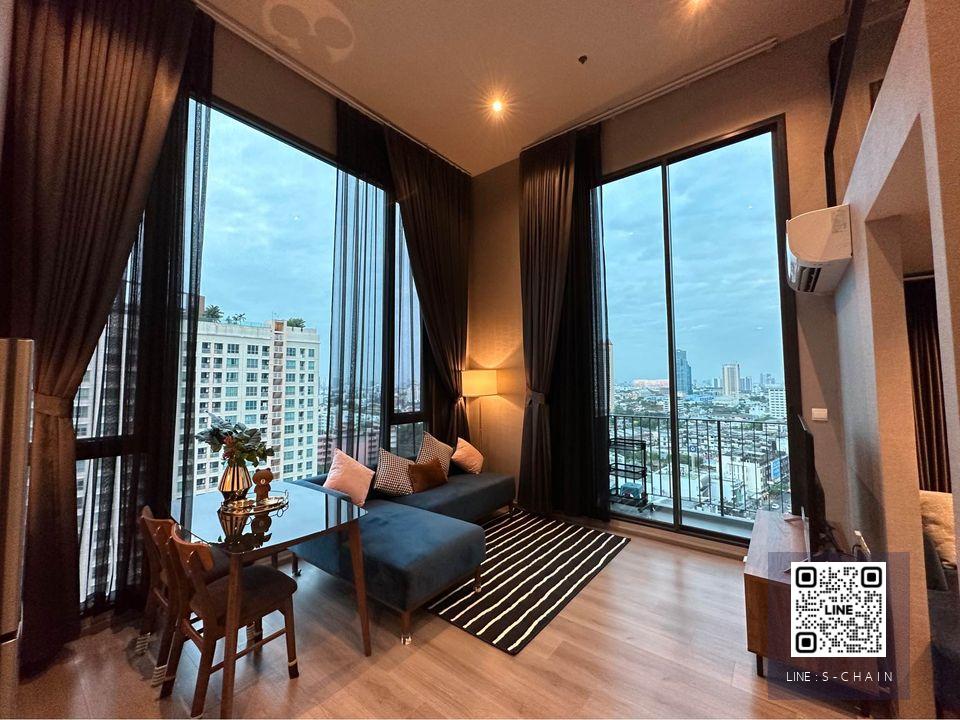 ✨💛FOR RENT>> The Reserv Phahol - Pradiphat>> ห้อง Duplex ชั้น 12A  หน้าต่าง/ประตูขนาดใหญ่ วิวสวยมาก ใกล้ BTS สะพานควาย #LV-MO511