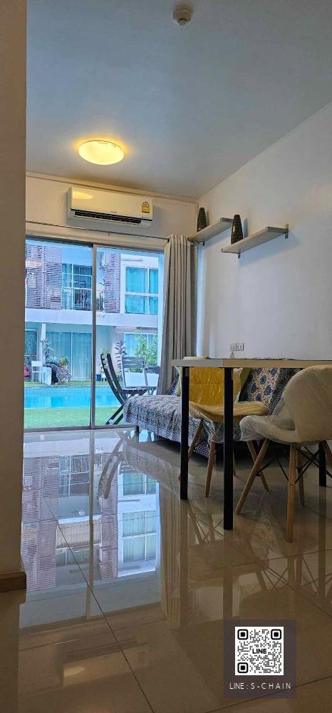 ☘️For rent คอนโด ✦A Space Sukhumvit 77✦ ห้องสวยย อาคาร B ชั้น 1 pool access☘️ #HF1757