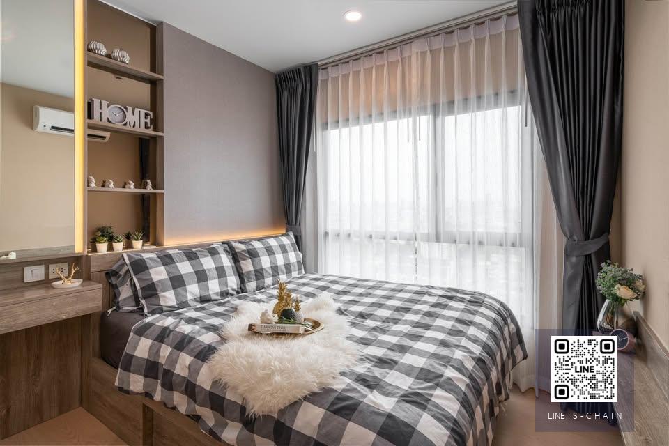 ✨🔥FOR RENT>> The Tree Sukhumvit 71 - Ekkamai>> แต่งครบพร้อมเข้าอยู่ ขนาด 30 ตรม. ชั้น 18 Airport link รามคำแหง 300 ม. #LV-MO1355