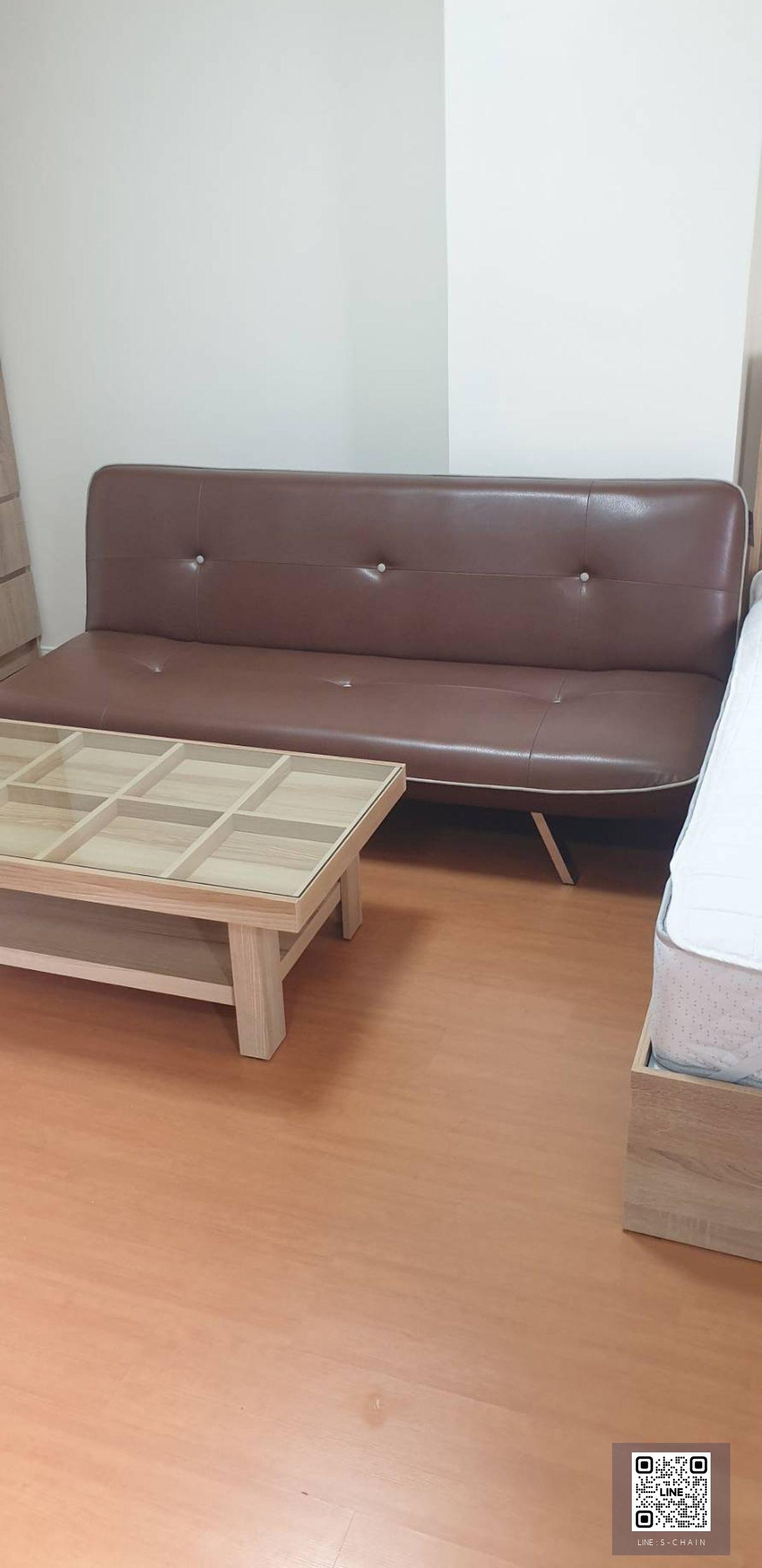 📢FOR RENT>> 🔥Lumpini Condotown Romklao - Suvarnaphumi>> เฟอร์นิเจอร์ครบห้องใหญ่ พร้อมอยู่ ห้อง Studio 22 ตารางเมตร ตึก B2 ชั้น 3 วิวด้านข้างอาคาร #LV-MO1611