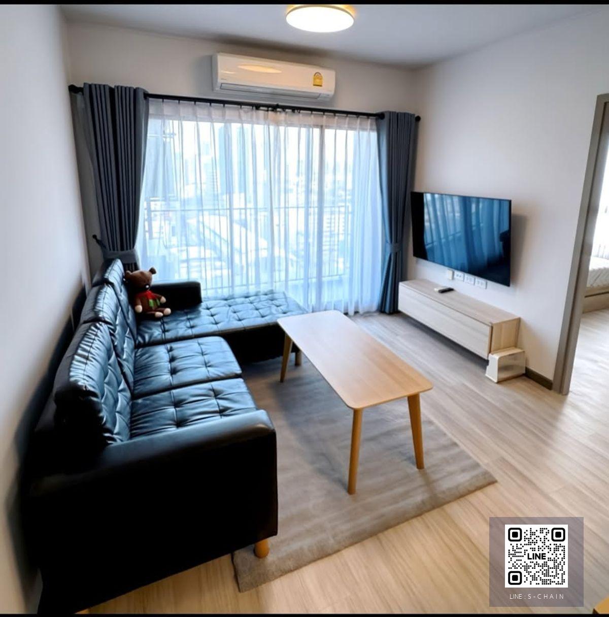 📢FOR RENT>> I Deo Sukhumvit 93 🎉ใกล้ BTS บางจาก เพียง 15 เมตร ห้องสวย 2 ห้องนอน ชั้น 15++ ทิศเหนือ ลมดี วิวเมือง มีอ่างอาบน้ำ #LV-MO1841