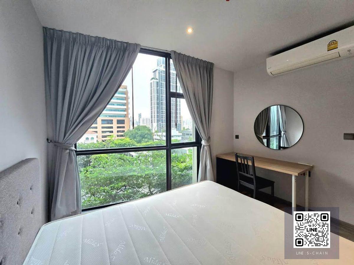 🎉🔥FOR RENT>> Rhythm Ekkamai 📢ห้อง 1 Bed วิว Pocket Garden ไม่ร้อน ลมเย็นสบาย ชั้น 8 ห้องตกแต่งใหม่ เฟอร์นิเจอร์อิเกียเครื่องใช้ไฟฟ้าครบ ใกล้ BTS เอกมัย #LV-MO2032