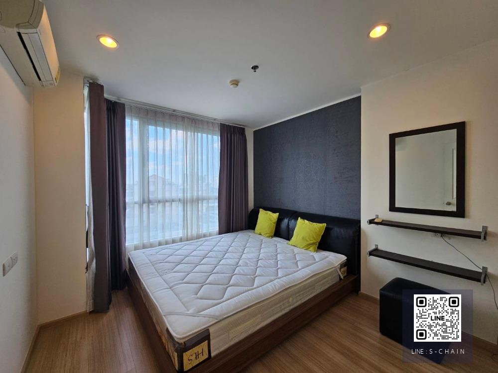 FOR RENT>> U Delight 3 Prachachuen - Bangsue>> ชั้น 8(วิวสระ) ครัวปิด ห้องนอนแยก พร้อมเฟอร์นิเจอร์ครบ ใกล้ MRT บางซ่อน เพียง 300 เมตร #LV-MO475