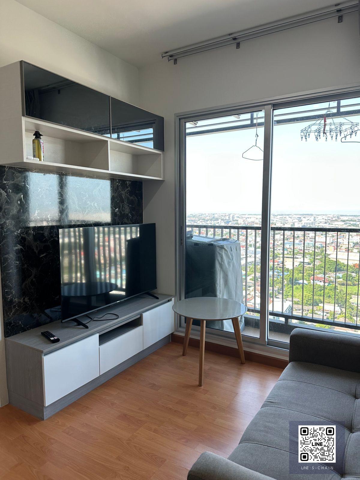 🌺✨FOR RENT>> The President Sukhumvit - Samutprakan ⭐ชั้น26 ขนาดห้อง 35 ตร.ม เฟอร์นิเจอร์ครบพร้อมเครื่องใช้ไฟฟ้า ติด BTS แพรกษา #LV-MO2053