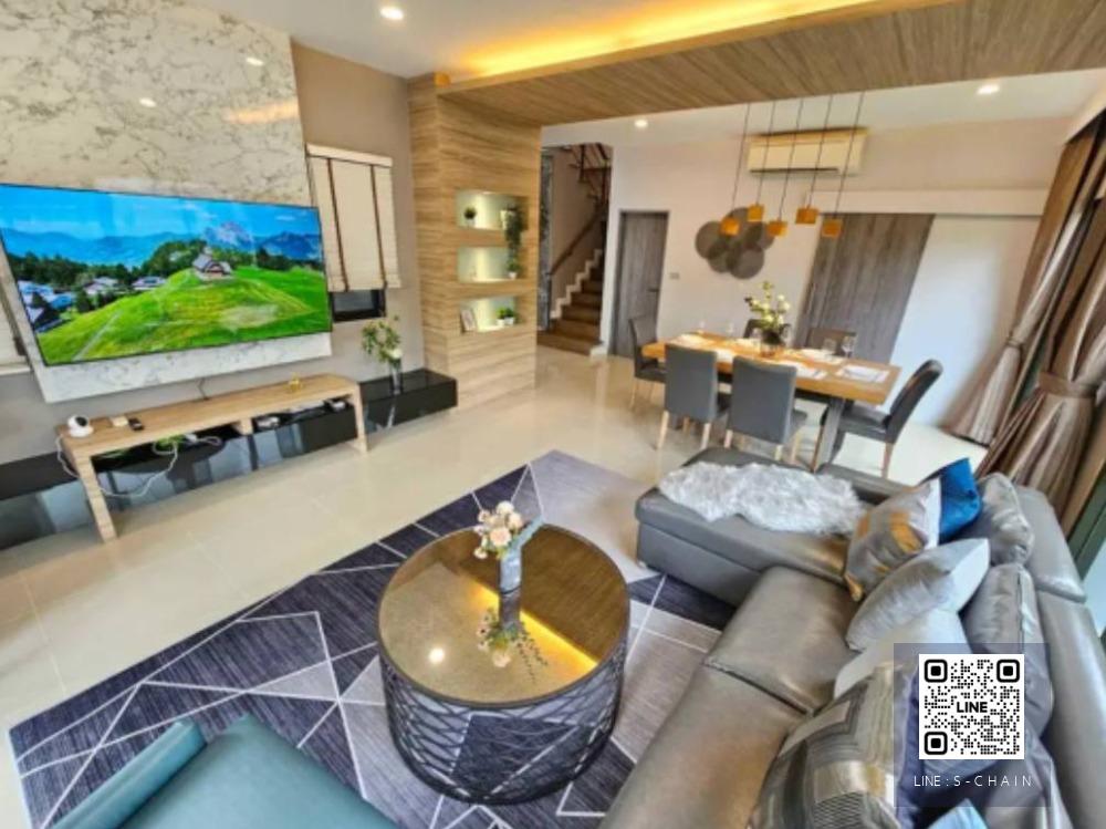 🏡HOE FOR RENT>> Baan Lumpini Suanluang Rama9>> บ้านสวย เพิ่ง Renovate ใหม่ เฟอร์นิเจอร์ครบ 4 ห้องนอน เพียง 550 เมตร ไปสวนหลวง ร.9 #LV-MO1139