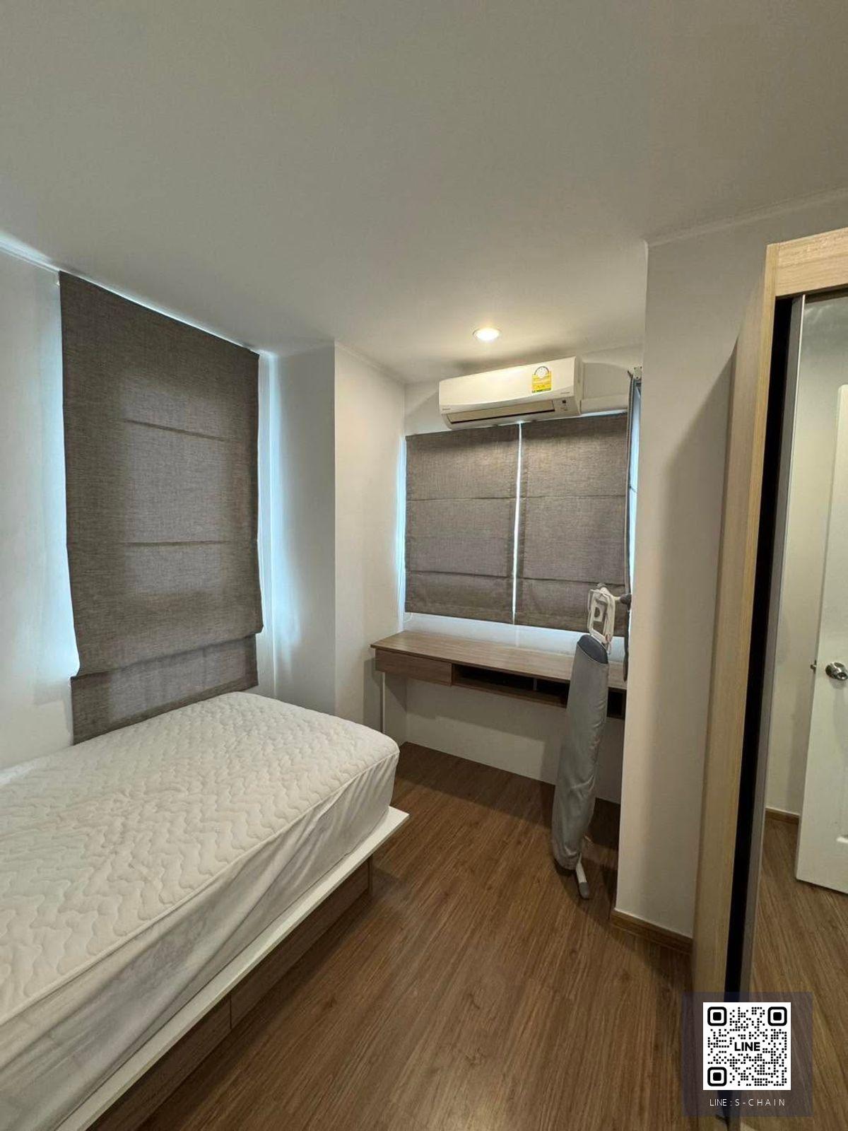 🌈FOR RENT>> U Delight @Talad Phlu Station>> 🌟ตึก A แบบ 2 ห้องนอน ชั้น 8 ขนาด 51 ตรม.ประตู digital door lock - พร้อมเฟอร์นิเจอร์ และเครื่องใช้ไฟฟ้า ติด BTS ตลาดพลู #LV-MO1846