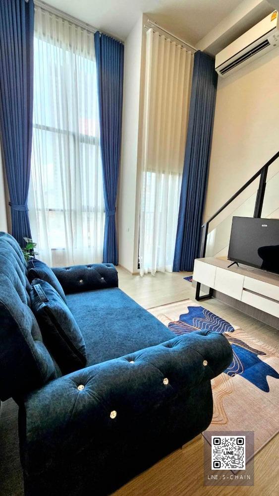 🎀💕FOR RENT>> Origin Plug& Play Ramkhamhaeng Triple Station>> ห้อง Duplex ขนาด 40 ตร.ม. ชั้น 7 ส่วนกลางลอยฟ้าวิวสูงและสวยที่สุด ใกล้รถไฟฟ้า MRT สายสีเหลือง สถานีลำสาลี #LV-MO517
