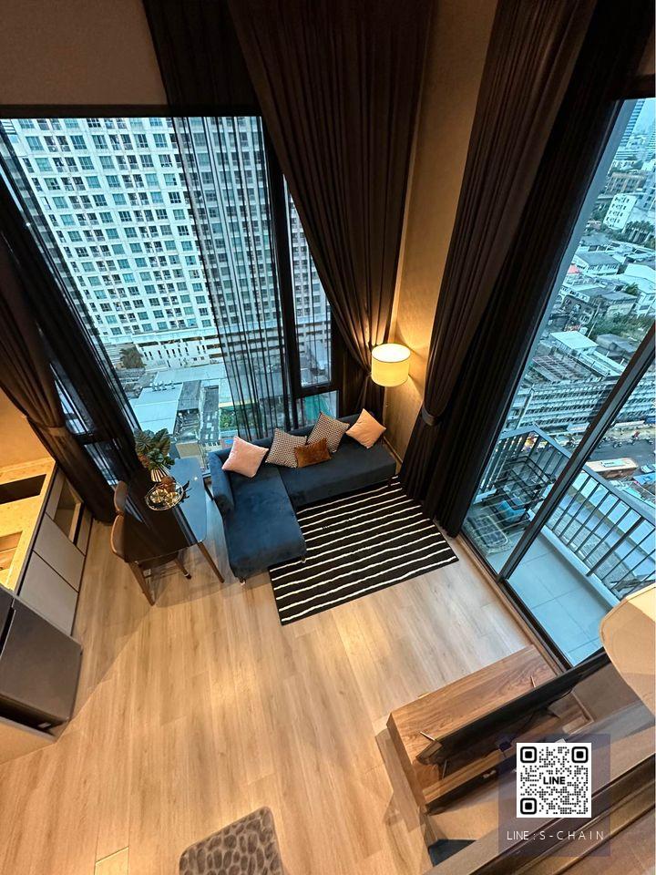 ✨💛FOR RENT>> The Reserv Phahol - Pradiphat>> ห้อง Duplex ชั้น 12A  หน้าต่าง/ประตูขนาดใหญ่ วิวสวยมาก ใกล้ BTS สะพานควาย #LV-MO511