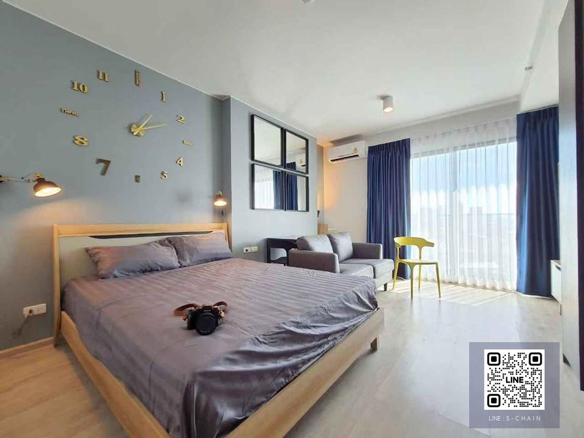 FOR RENT>> I Deo Ratchada - Sutthisan>> 400 ม.จาก  mrt สุทธิสาร Studio ห้องใหม่ แต่งสวย เฟอร์-เครื่องใช้ไฟฟ้าแน่น ฟังก์ชันครบ  #LV-MO1589
