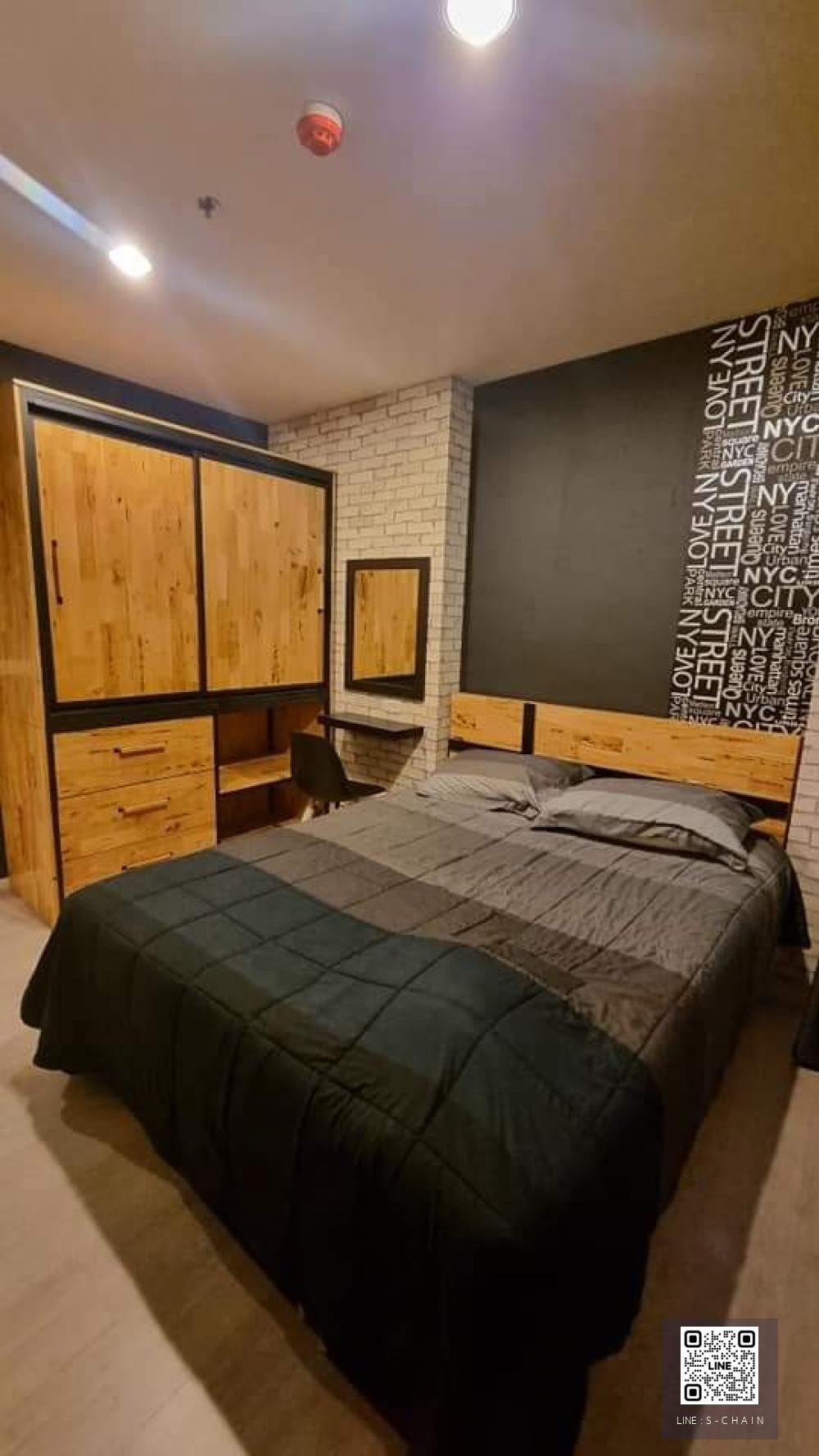 🍁 คอนโด ให้เช่า 🍁Aspire Sathon Thapraขนาดห้อง 30 ตร.ม. ชั้น 14#MO-964