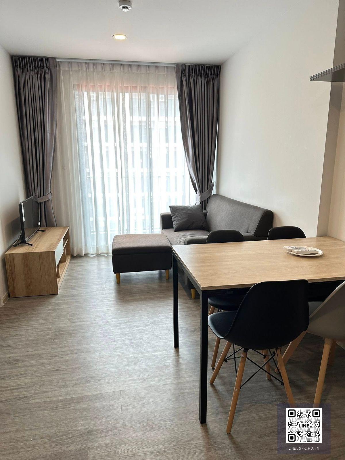 FOR RENT>> Dolce Lasalle >> ใกล้ BTS แบริ่ง ขนาด 31 ตารางเมตร ชั้น 6 เฟอร์นิเจอร์พร้อมเครื่องใช้ไฟฟ้าครบ #LV-MO1854