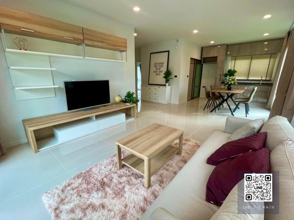 HOME FOR RENT>> หมู่บ้าน บุราสิริ กรุงเทพกรีฑา>> บ้านเดี่ยว 2 ชั้น ขนาด 70.9 ตร.ว. ทำเลดี ใกล้รร.นานาชาติ ไบรท์ตัน คอลเลจ เพียง 900 ม. #LV-MO379