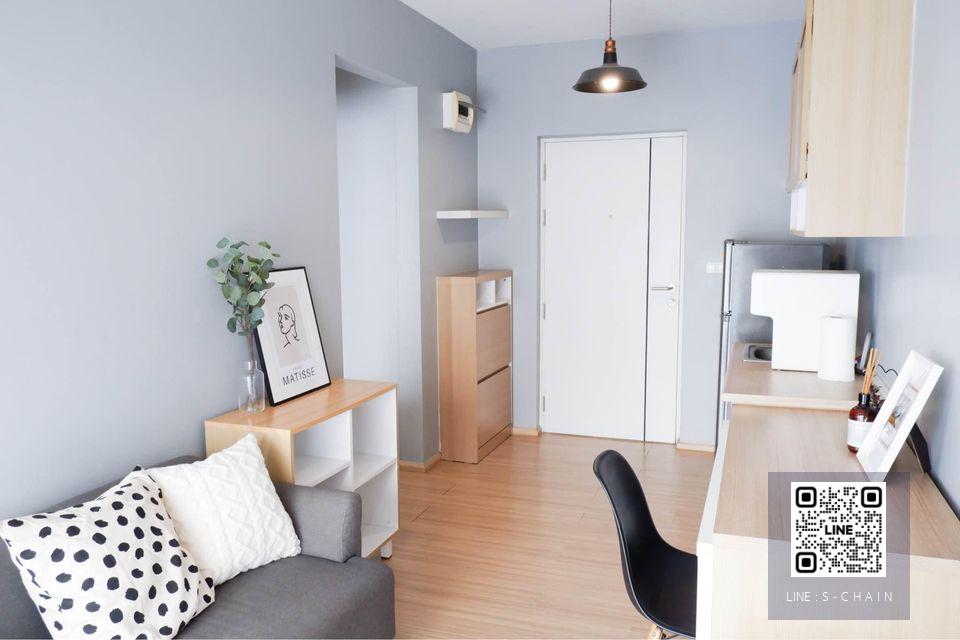 🎀🌈For rent คอนโด ✦A Space Play Ratchada - Sutthisarn✦เฟอร์นิเจอร์+เครื่องใช้ไฟฟ้าครบ #HF1897