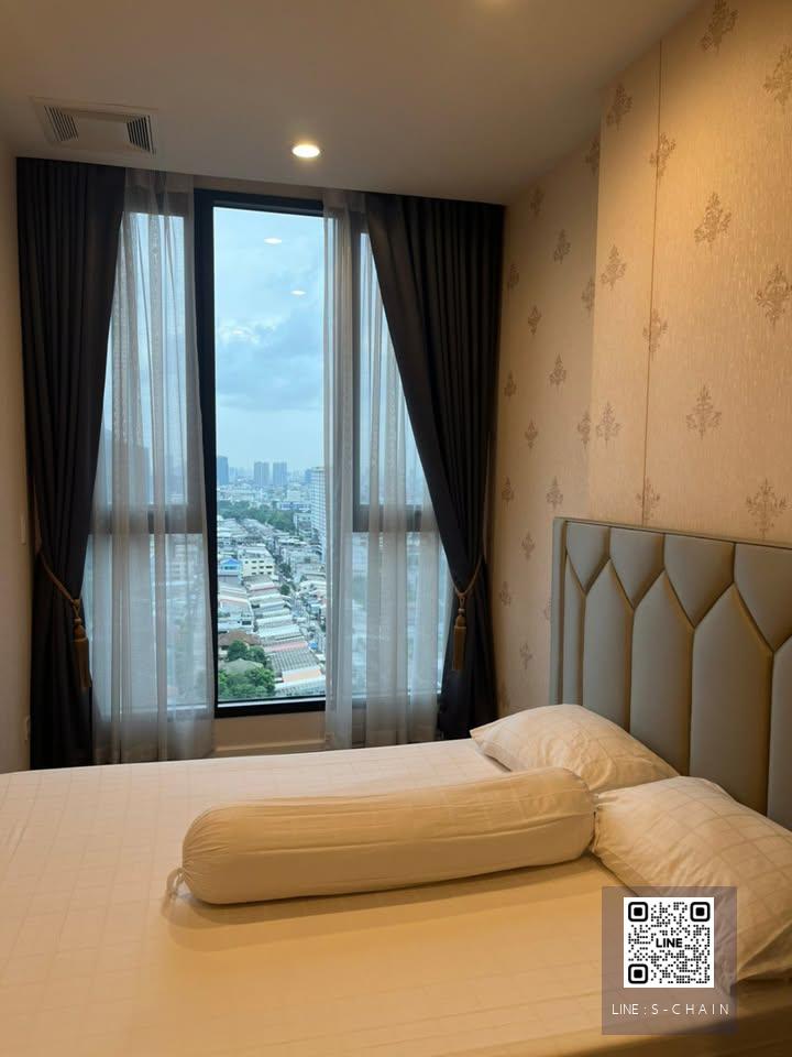 🎉🌈FOR RENT>> Whizdom Essence 101>> ชั้นสูง วิวสวย ชั้น 18 ห้องกว้าง 34.38 ตร.ม. เฟอร์นิเจอร์ Built-in ใกล้ BTS ปุณณวิถี #LV-MO1064