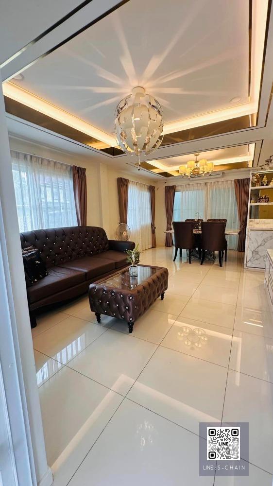 🏡✨FOR RENT>> Indy Bangna - Ramkhamhaeng2>> บ้านมุม แต่งสวย พร้อมอยู่ ใกล้ Mega บางนา 3 ห้องนอน พื้นที่ใช้สอย 135 ตร.ม #LV-MO993