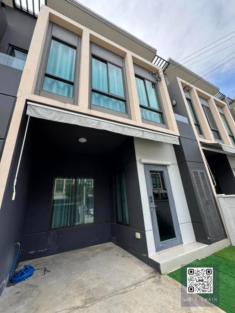 🍀🌈HOME FOR RENT>> Pleno Sukhumvit - Bangna>> ทาวน์โฮม 2 ชั้น หน้ากว้าง 5.5 เมตร  ขนาด 17.8 ตรว. 3 ห้องนอน บ้านสวย ตกแต่งพร้อมอยู่  #LV-MO1043