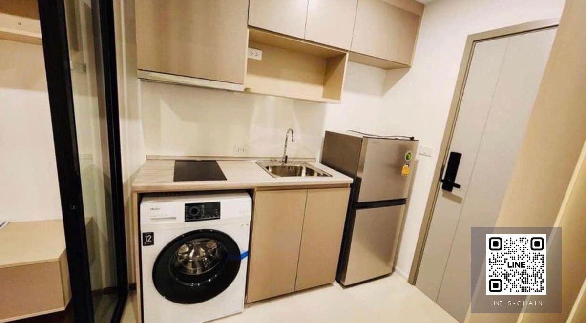 📢FOR RENT>> 🌈The Origin Ram 209 Interchange>> 🔥ติด interchange สายสีส้ม-สายสีชมพู ห้อง Studio ชั้น 24 วิวสวย เฟอร์นิเจอร์ครบพร้อมเครื่องใช้ไฟฟ้า #LV-MO1552