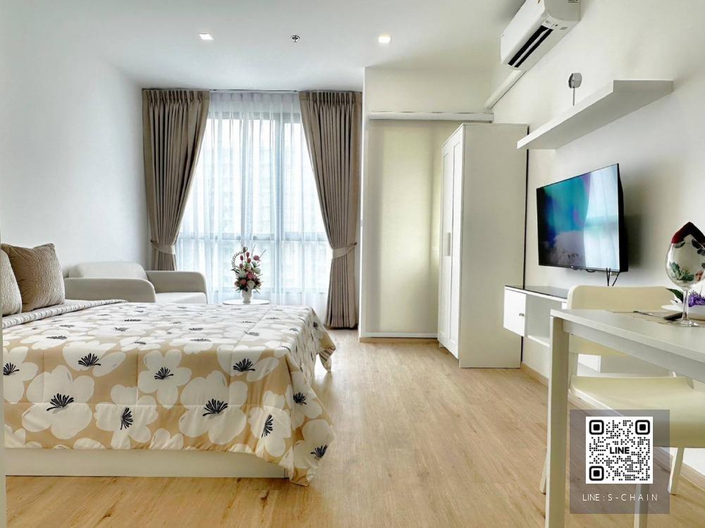 🌸🌼For rent คอนโด ✦The Rich พระราม 9 - ศรีนครินทร์✦ ห้องตกแต่งสวยมากก ชั้นสูงวิวดี🌸🌼  #HFUP725