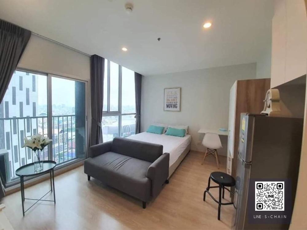 🌸🌼For rent คอนโด ✦ Noble Revolve Ratchada ✦ห้องสวย Studio 😊 ชั้นสูงวิวเมือง  #HF1248