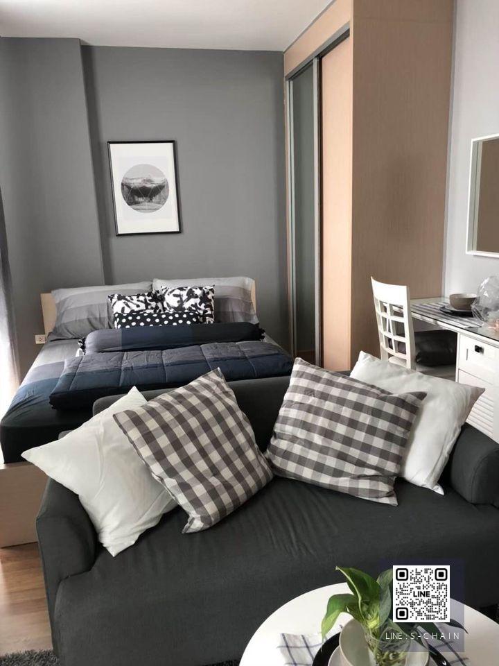 FOR RENT>> I Deo Mix Sukhumvit 103>> ห้อง Studio ชั้น 12 ตึก A ห้องวิวทิศเหนือ เฟอร์นิเจอร์ตกแต่งพร้อมอยู่ ใกล้ BTS อุดมสุข #LV-MO182