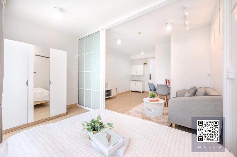 🌺🎉FOR RENT>> IRIS Avenue Ladkrabang>> ห้องใหญ่ ขนาด 28 ตร.ม. ชั้น 3 ตึก 2 ห้องตกแต่งสวย มินิมอล #LV-MO942