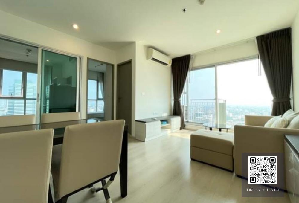 🌟 คอนโด ให้เช่า 🌟Life Ratchadaphisekขนาดห้อง 56.34 ตร.ม. ชั้น 24#MO-1198