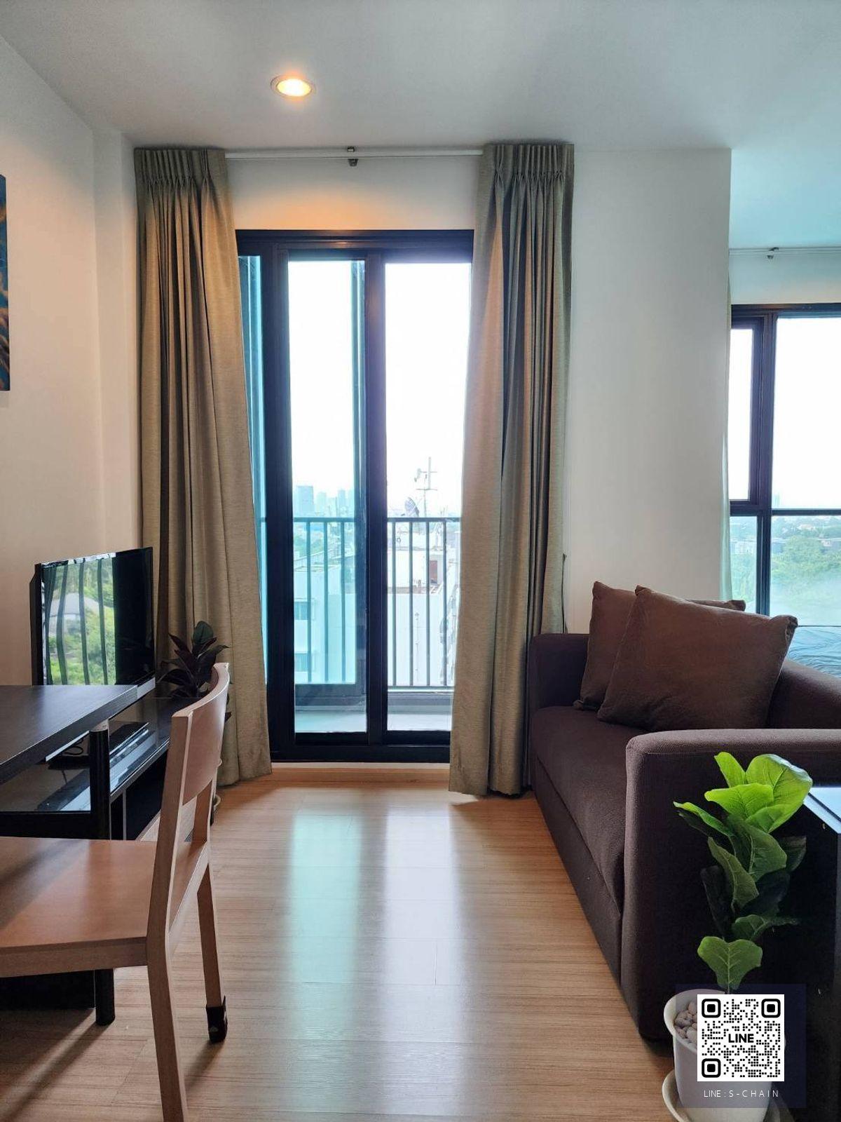 FOR RENT>> The Base Rama 9 - Ramkhmhaeng>> ใกล้ Airport Link รามคำแหง ชั้น 11 เฟอร์นิเจอร์ครบพร้อมเครื่องใช้ไฟฟ้า #LV-MO1726