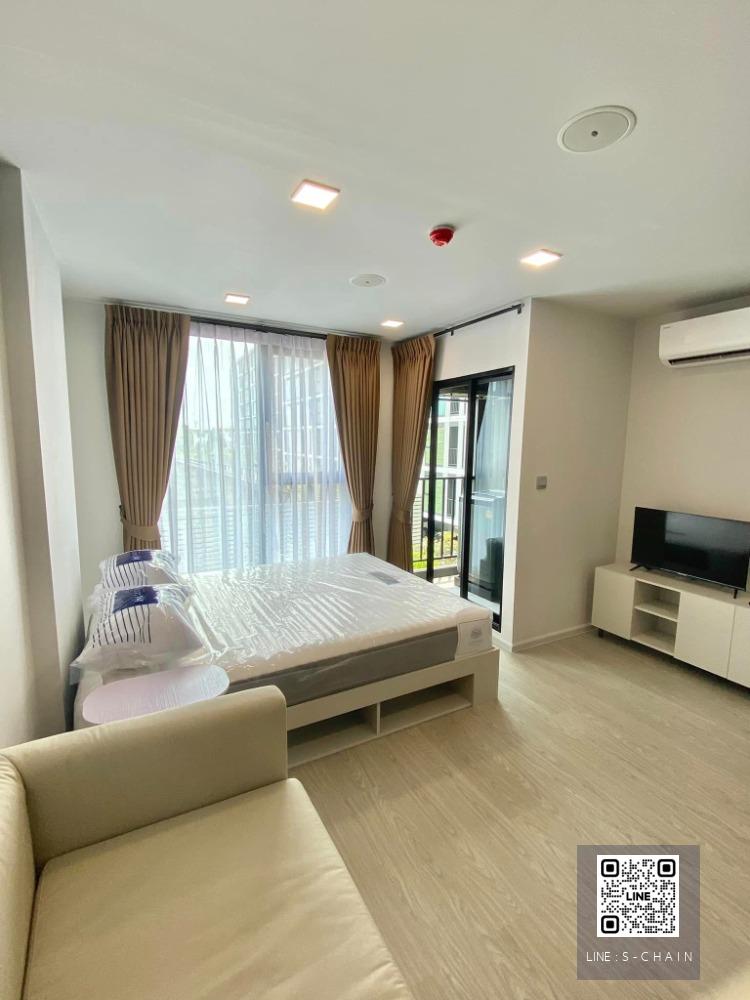 FOR RENT>> Atmoz Oasis Onnut>> ห้องใหม่ ชั้น 3 เฟอร์นิเจอร์ตกแต่งพร้อมอยู่ ใกล้ BTS อ่อนนุช #LV-MO252