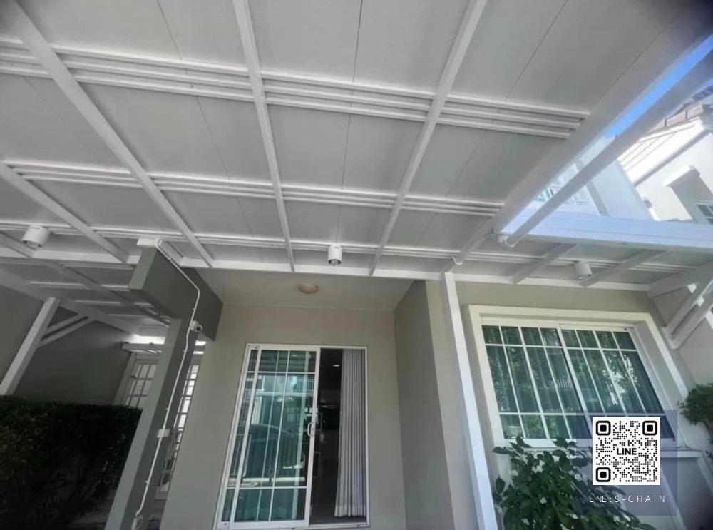 🏡🌳HOME FOR RENT>> The Village 3 Bangna - Wongwaen>> ทาวน์โฮม 2 ชั้น สไตล์บ้านเดี่ยวแบบยุโรป บ้านสามารถทำเป็นโฮมออฟฟิตได้ จดทะเบียนพาณิชย์ได้ 3 ห้องนอน #LV-MO940