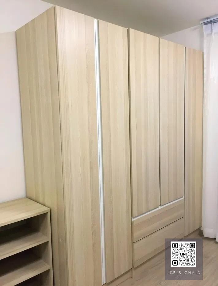 🌸🌈FOR RENT>> ELIO DEL RAY>> ตึก F ชั้น 4 ห้อง Studio เฟอร์นิเจอร์ครบ BTS ปุณณวิถี และอุดมสุข  500 เมตร #LV-MO728