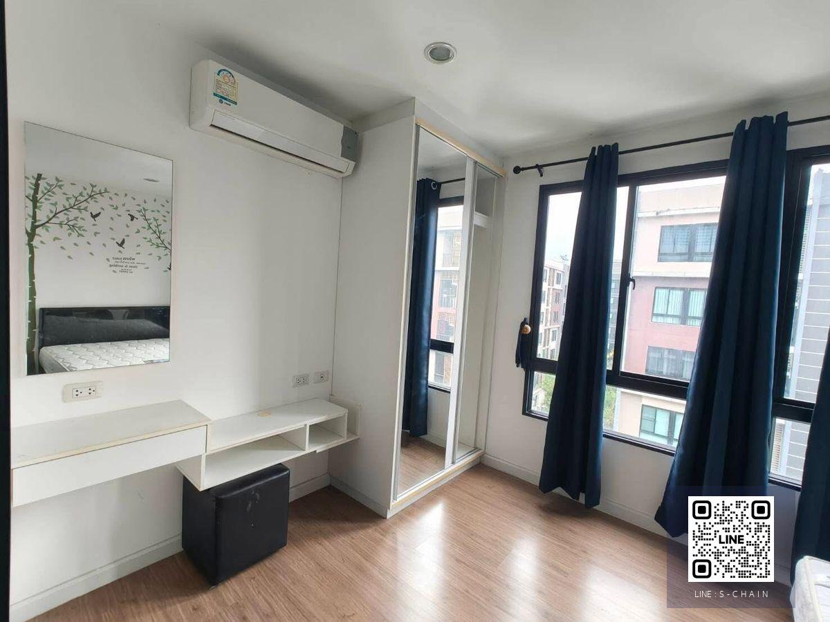 FOR RENT>> I Condo Salaya 2 The Campus >> ขนาดห้อง 30 ตรม. ชั้น 7 ตึก B วิวสระว่ายน้ำ มีระเบียงซักล้าง ตากผ้าได้ เฟอร์นิเจอร์ Built in ให้ครบ #LV-MO1680