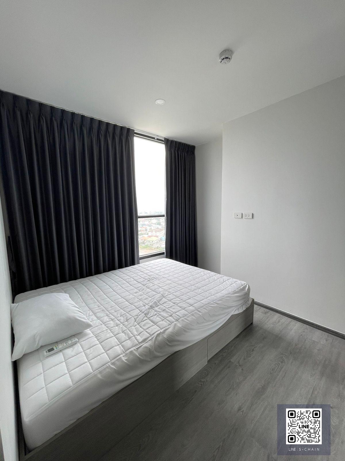 FOR RENT 🔥🔥The Origin Sukhumvit - Sailuat E22 Station>> 2 ห้องนอน ชั้น 15 ขนาด 35 ตร.ม เฟอร์นิเจอร์ครบ พร้อมเครื่องใช้ไฟฟ้า เดินทางสะดวก ใกล้ BTS สายลวด #LV-MO1637