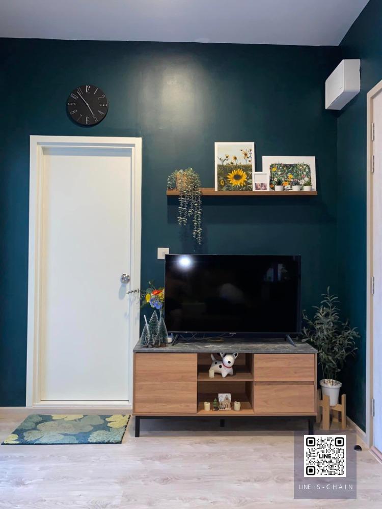 FOR RENT>> The Tree Pattanakarn - Ekkamai>> ชั้น 7 ห้องมุม ขนาด 29.95 ตร.ม. ใจกลางเมือง ห้องสวยแต่งครบ พร้อมเครื่องใช้ไฟฟ้า ใกล้ Airport Link รามคำแหง #LV-MO480