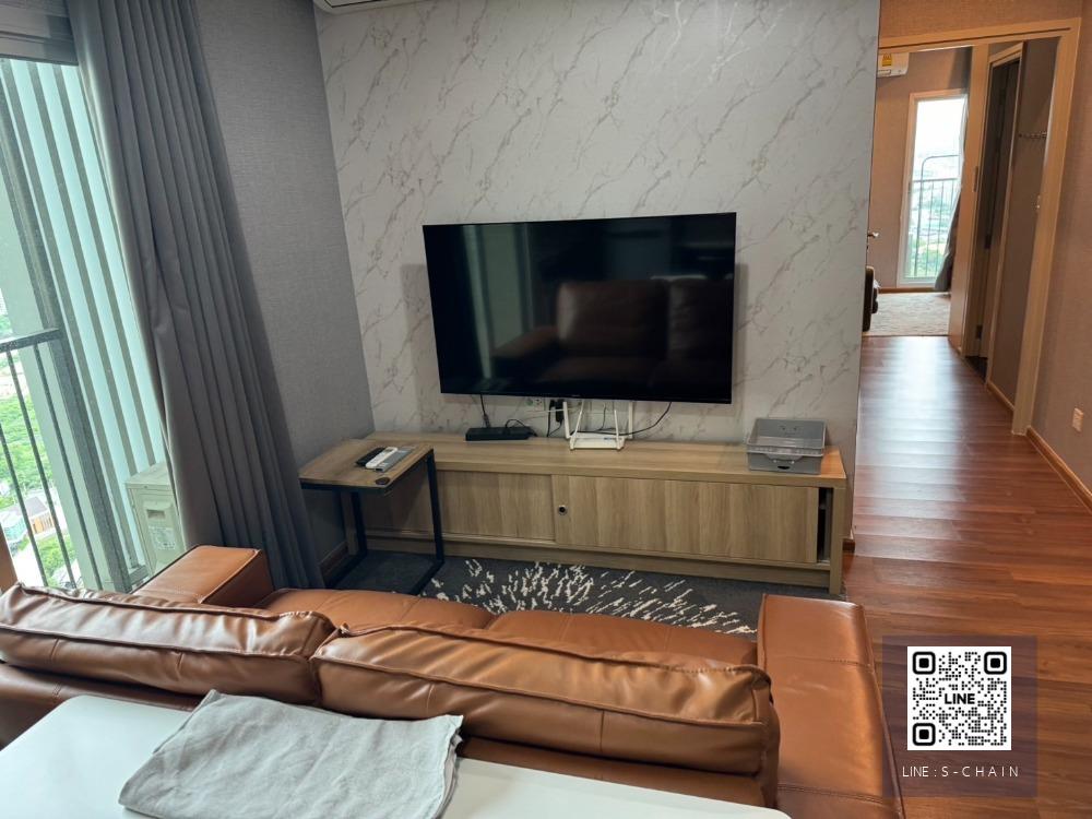 FOR RENT>> Noble Revolve Ratchada2>> 2 ห้องนอน ชั้น 39 ขนาด 53 ตร.ม. เดินทางสะดวก ติด MRT ศูนย์วัฒนธรรม #LV-MO482