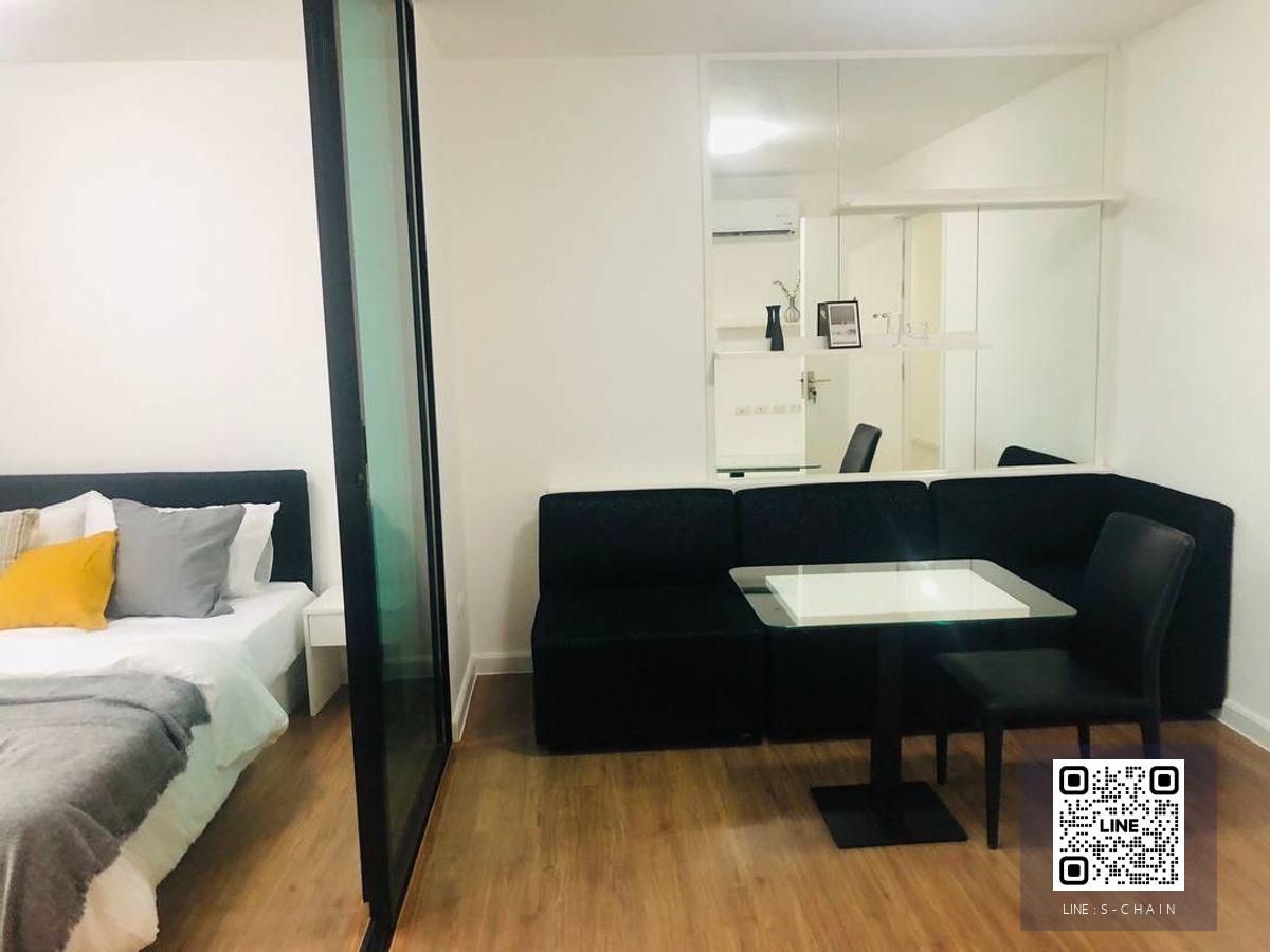 FOR RENT>> I Condo Salaya 2>> ใกล้ ม.มหิดล  พื้นที่​ 30.13​ ตร.ม.​ ตึก D ชั้น 8 ห้อง 1 Bedroom เฟอร์นิเจอร์ครบ พร้อมเครื่องซักผ้า #LV-MO1662