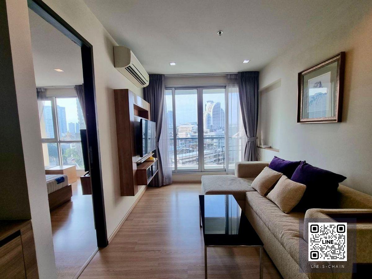 📢⭐FOR RENTSALE>> Rhythm Sathorn>> ตึก South ชั้น 6 วิวฝั่งไอคอนสยาม ใกล้ BTS สะพานตากสิน 400 เมตร Fully Furnished พร้อมเครื่องใช้ไฟฟ้า และ interne #LV-MO1528