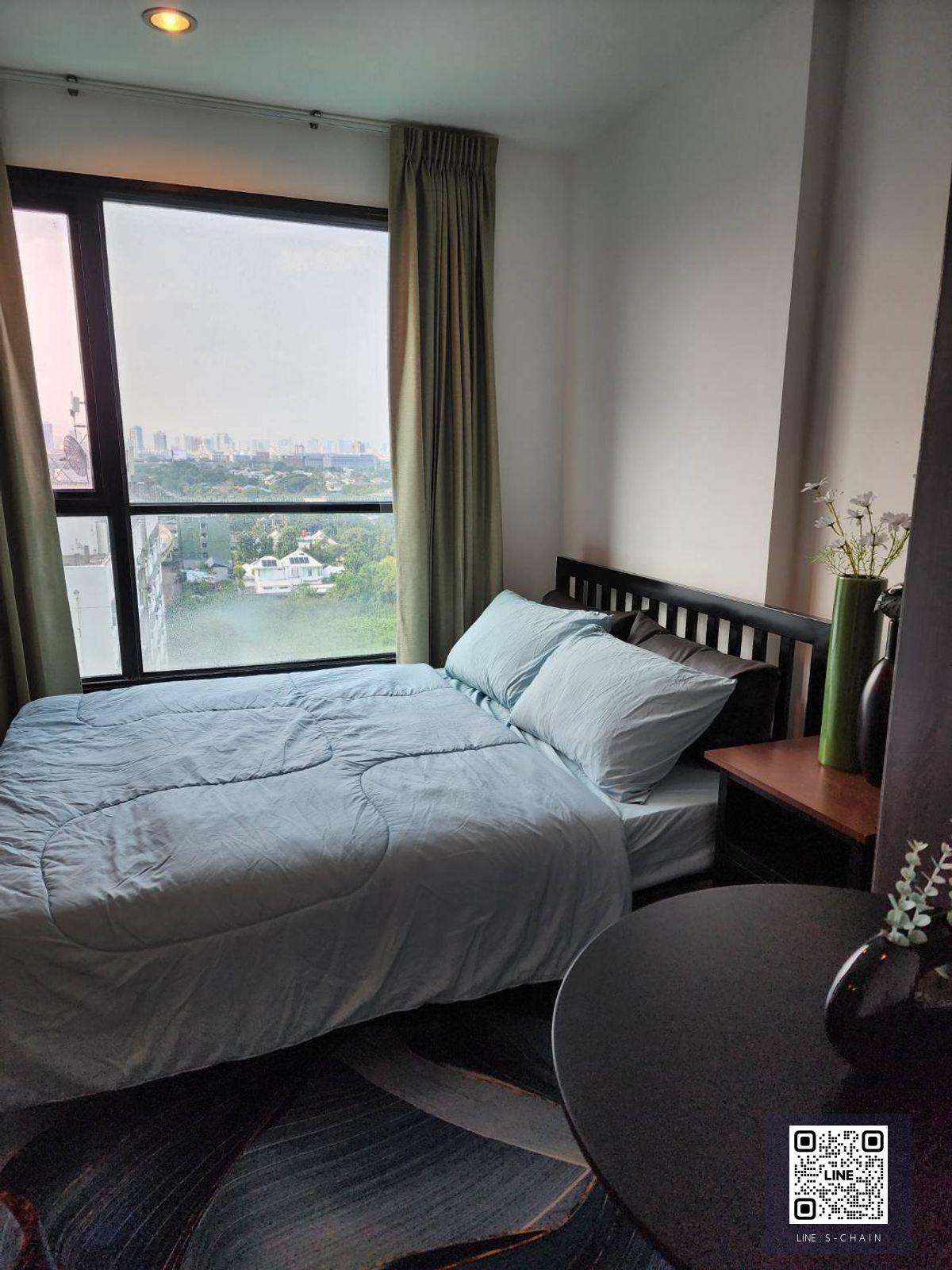 ✨FOR RENT>> The Base Rama 9 - Ramkhamhaeng>> 📢🍀ขนาด 26 ตรม. ชั้น 11 ห้องสวย ตกแต่งครบ เฟอร์นิเจอร์พร้อมเครื่องใช้ไฟฟ้า ใกล้ Airport Link รามคำแหง#LV-MO1876