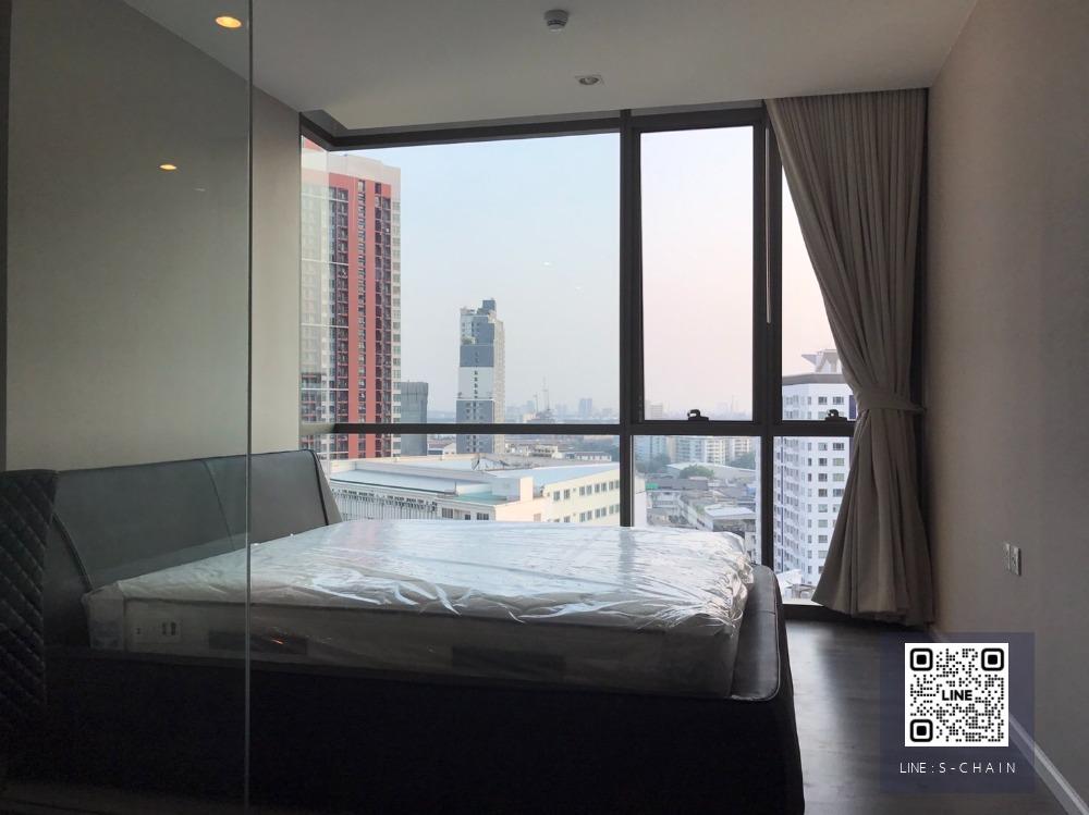 FOR RENT>> The Room Sukhumvit 69>> ชั้น 15 เฟอร์นิเจอร์ครบ ติดถนนสุขุมวิท ใกล้ BTS พระโขนง #LV-MO243