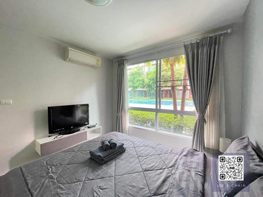 FOR RENT Condo Chaingmai>> ดีเวียง สันติธรรม>> วิวสระ ชั้น 1 พร้อมอยู่ #MOC-013