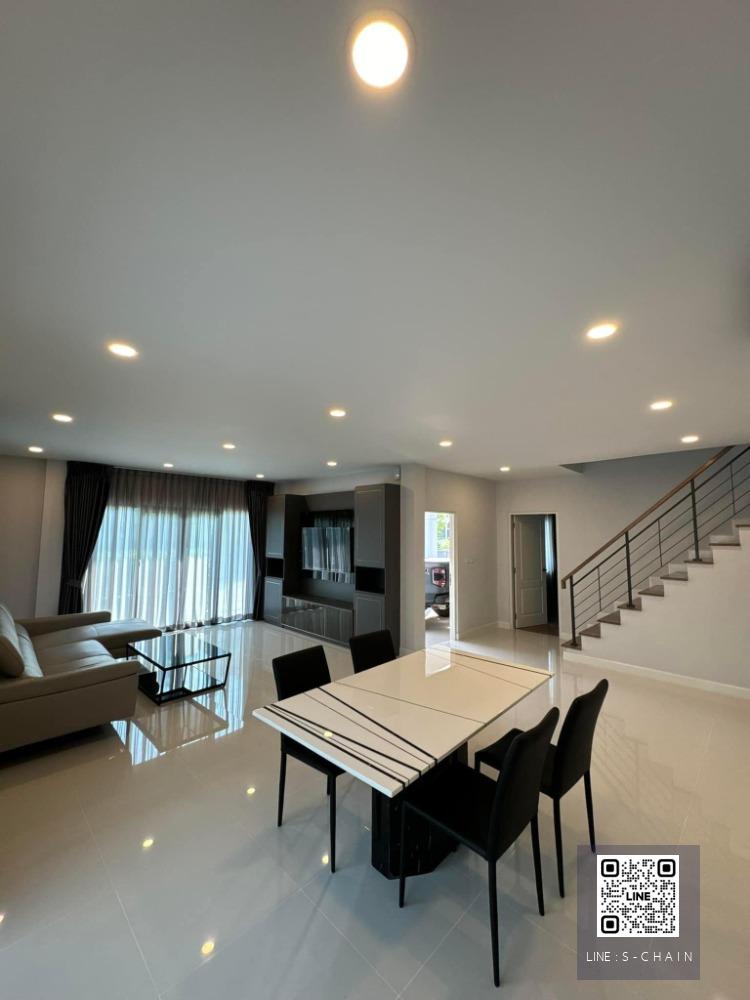 HOME FOR RENT>> Centro Vibhavadi>> บ้านเดี่ยว 2 ชั้น 4 ห้องนอน หน้าบ้านทิศใต้ ลมเย็นตลอดทั้งวัน ใกล้ Harrow International School #LV-MO352