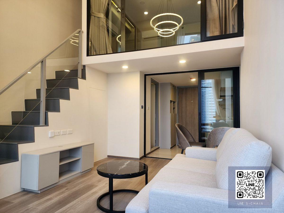 🌲✨FOR RENT>> Soho Bangkok Ratchada> 📢ห้อง Duo Space ใกล้ MRT ห้วยขวาง  ใจกลางทำเลรัชดาภิเษก-ห้วยขวาง เฟอร์นิเจอร์ครบ #LV-MO1918